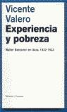 EXPERIENCIA Y POBREZA | 9788483073537 | VALERO, VICENTE