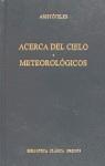 ACERCA DEL CIELO-METEOROLOGICOS | 9788424918316 | ARISTOTELES