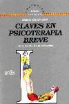 CLAVES EN PSICOTERAPIA BREVE | 9788474324426 | SHAZER, STEVE DE