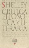 CRITICA FILOSOFICA Y LITERARIA | 9788446015390 | BYSSHE, PERCY