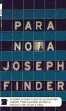 PARANOIA | 9788496284081 | JOSEPH FINDER