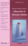 EDUCACION DE PERSONAS ADULTAS | 9788480634113 | PASCUAL CABO, AGUSTI