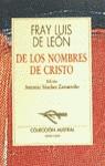 DE LOS NOMBRES DE CRISTO | 9788423919901 | LEON, LUIS DE