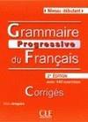 GRAMMAIRE PROGRESSIVE DU FRANÇAIS 2º EDITION AVEC 440 EXERCICES CORRIGES | 9782090381153 | -