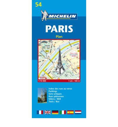 MAPA PARIS MICHELIN 54 | 9782067105898 | VARIOS