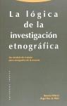 LOGICA DE LA INVESTIGACION ETNOGRAFICA, LA | 9788481641950 | VELASCO, HONORIO