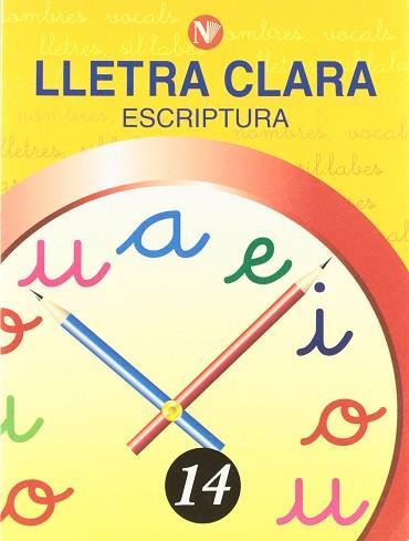 LLETRA CLARA, ESCRIPTURA 14, EDUCACIÓ PRIMÀRIA | 9788478873845 | MARTÍ SOLANES, MONTSERRAT/GIRÓ MURTRÓ, ROSA MARÍA