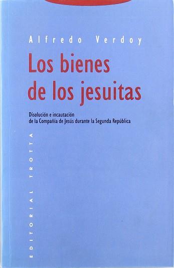 BIENES DE LOS JESUITAS, LOS | 9788481640748 | VERDOY, ALFREDO