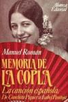 MEMORIA DE LA COPLA | 9788420696751 | ROMAN, MANUEL