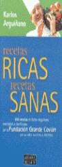 RECETAS RICAS RECETAS SANAS | 9788483062333 | ARGUIÑANO, KARLOS