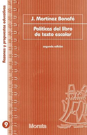 POLITICAS DEL LIBRO DE TEXTO ESCOLAR | 9788471124708 | MARTINEZ BONAFE, J.