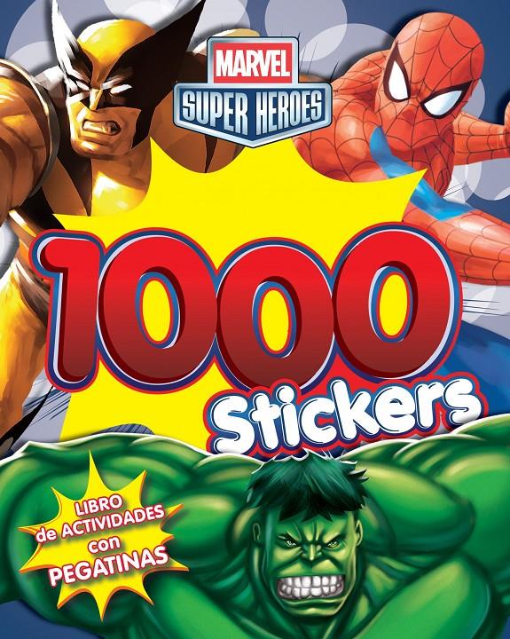 MARVEL. LIBRO DE ACTIVIDADES CON 1.000 PEGATINAS | 9788415343387 | MARVEL