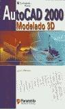 AUTOCAD 2000 MODELADO 3D | 9788428326667 | WILSON, JOHN