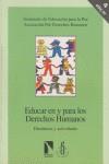 EDUCAR EN Y PARA LOS DERECHOS HUMANOS | 9788481981407 | SEMINARIO DE EDUCACIÓN PARA LA PAZ DE LA APDH