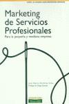 MARKETING DE SERVICIOS PROFESIONALES | 9788420534374 | MARTINEZ SELVA, JOSE MARIA