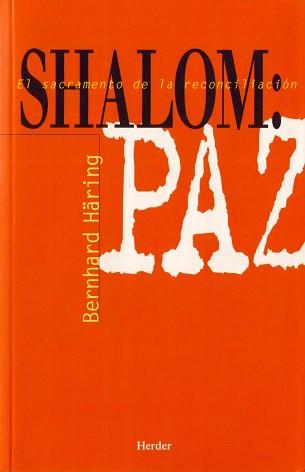 SHALOM PAZ | 9788425405006 | HARING, BERNHARD