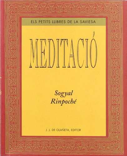 MEDITACIO | 9788476516294 | RINPOCHE, SOGYAL