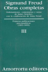 OBRAS COMPLETAS VOL.3 FREUD | 9789505185795 | FREUD, SIGMUND