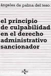 PRINCIPIO DE CULPABILIDAD EN EL DERECHO ADMINISTRA | 9788430929047 | PALMA DEL TESO, ANGELES DE