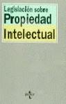 LEGISLACION SOBRE PROPIEDAD INTELECTUAL | 9788430933242 | PEREZ DE CASTRO, NAZARETH