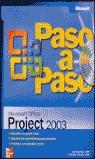 PROJECT 2003 MICROSOFT OFFICE PASO A PASO | 9788448140618 | CHATFIELD CARL