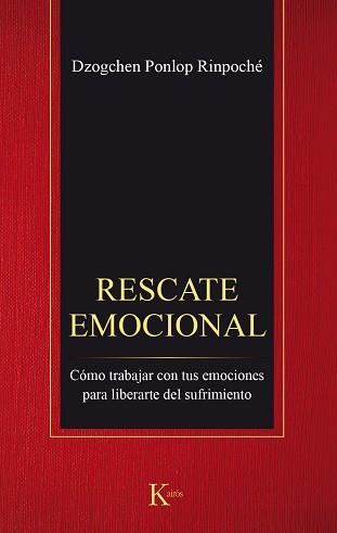 RESCATE EMOCIONAL | 9788499885544 | PONLOP RINPOCHÉ, DZOGHEN