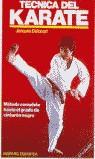 TECNICA DEL KARATE | 9788425503962 | DELCOURT, JACQUES