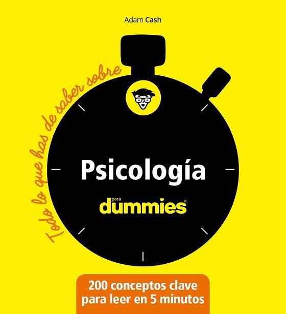 PSICOLOGÍA PARA DUMMIES | 9788432905599 | CASH, ADAM