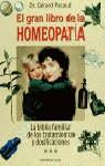 GRAN LIBRO DE LA HOMEOPATIA,EL | 9788427020214 | PACAUD, GERARD