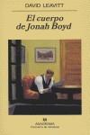 CUERPO DE JONAH BOYD EL | 9788433970862 | LEAVITT, DAVID