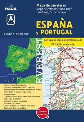 MAPA ESPAÑA Y PORTUGAL (ESPIRAL) 1:1.100.000 | 9788424104504 | VARIS