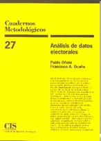 ANALISIS DE DATOS ELECTORALES | 9788474762815 | OÑATE, PABLO