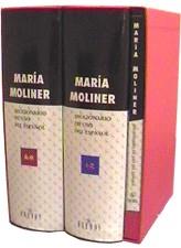 DICCIONARIO MOLINER DE USO DEL ESPAÑOL (CAJA 2 VOLS.+CD) | 9788424926885 | MOLINER, MARIA