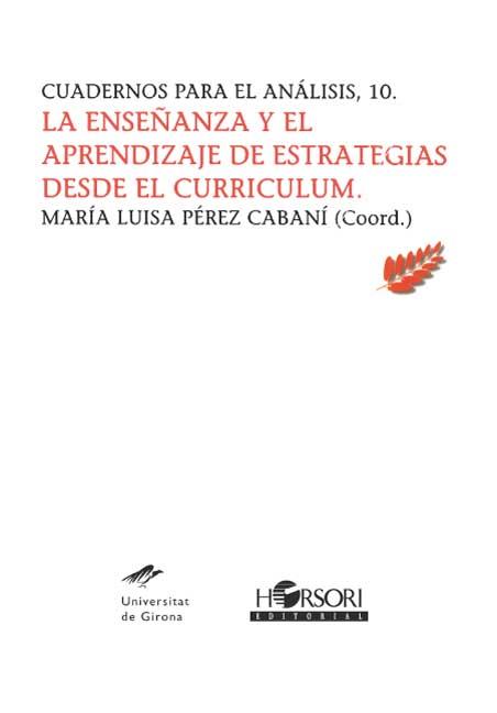 ENSEÑANZA Y EL APRENDIZAJE DE ESTRATEGIAS DESDE | 9788485840618 | PEREZ CABANI, MARIA LUISA