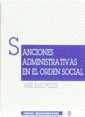 SANCIONES ADMINISTRATIVAS EN EL ORDEN SOCIAL | 9788480027106 | BLASCO PELLICER, ANGEL