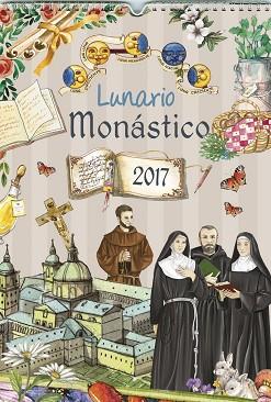 CALENDARIO 2017 LUNARIO MONÁSTICO | 9788490871119 | AA.VV