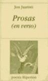 PROSAS EN VERSO (JUARISTI) | 9788475177090 | JUARISTI, JON