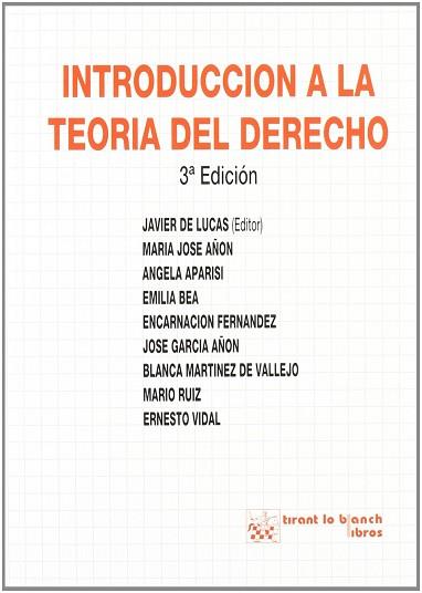 INTRODUCCION A LA TEORIA DEL DERECHO | 9788480025263 | LUCAS, JAVIER DE