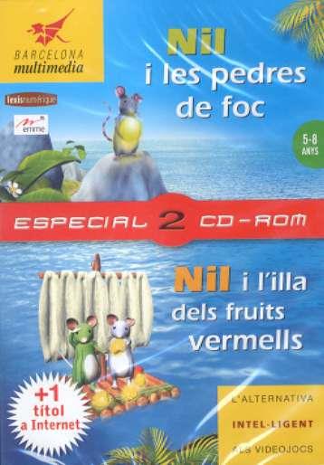 NIL I LES PEDRES DE FOC + ILLA DELS FRUITS VERMELLS (CD-ROM) | 9788496392922 | AA.VV.