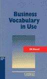 BUSINESS VOCABULARY IN USE STUDENT'S BOOK | 9780521775298 | VARIS