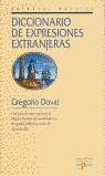 DICCIONARIO DE EXPRESIONES EXTRANJERAS | 9788478388899 | DOVAL, GREGORIO