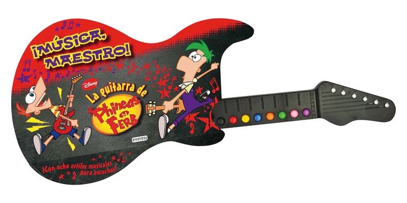 LA GUITARRA DE PHINEAS Y FERB | 9788444168807 | WALT DISNEY COMPANY