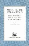 TRES NOVELAS EJEMPLARES Y UN PROLOGO | 9788423919413 | UNAMUNO, MIGUEL DE