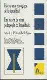 HACIA UNA PEDAGOGIA DE LA IGUALDAD | 9788481961119 | ALARIO TRIGUEROS, TERESA