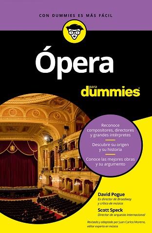 ÓPERA PARA DUMMIES | 9788432904165 | SPECK, SCOTT / POGUE, DAVID