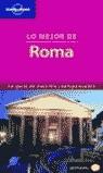 ROMA LO MEJOR LONELY PLANET | 9788408050667 | HUGHES, MARTIN