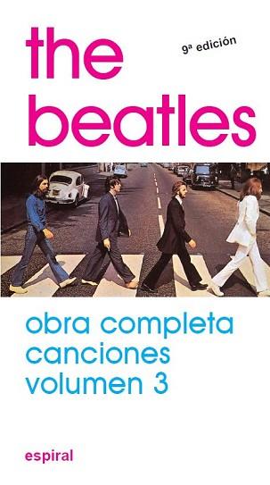 THE BEATLES 3 OBRA COMPLETA CANCIONES | 9788424506094 | BEATLES, THE