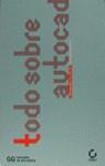 TODO SOBRE AUTOCAD V.11.10,9 | 9788425215896 | OMURA, GEORGE