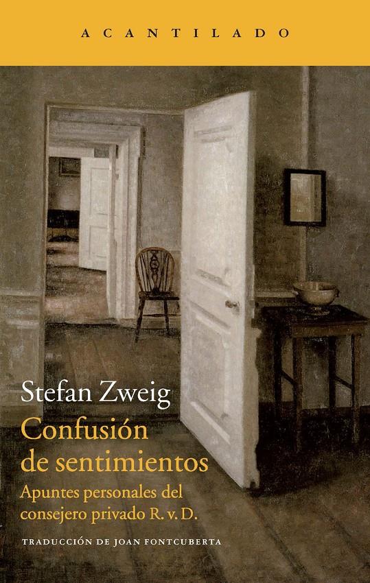 CONFUSIÓN DE SENTIMIENTOS | 9788415689973 | ZWEIG, STEFAN