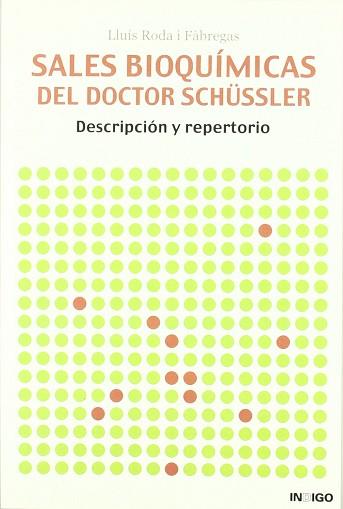 SALES BIOQUIMICAS DEL DOCTOR SCHUSSLER | 9788489768758 | RODA FABREGAS, LLUIS